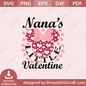 Nanas Little Valentine SVG