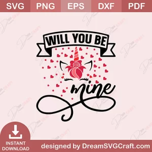 Will You Be Mine SVG