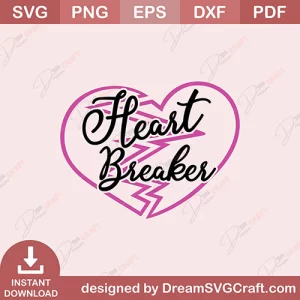 Heart Breaker SVG