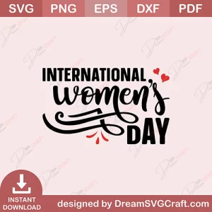 International Womens Day SVG