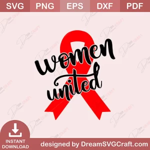 Woman United SVG