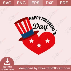 Happy Presidents Day SVG
