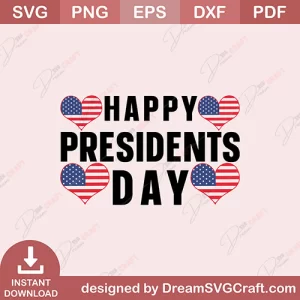 Happy Presidents Day SVG