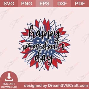 Happy Presidents Day SVG