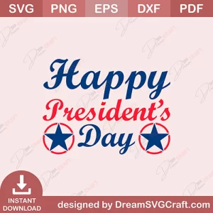 Happy Presidents Day SVG