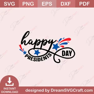 Happy Presidents Day SVG