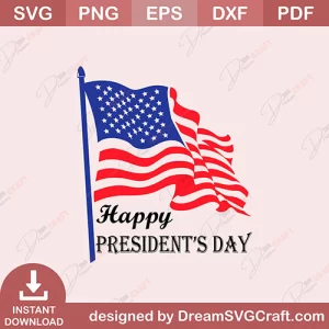 Happy Presidents Day SVG
