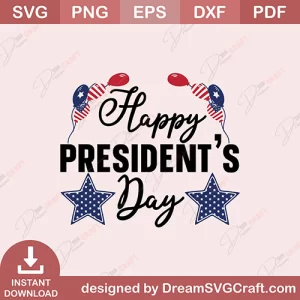Happy Presidents Day SVG