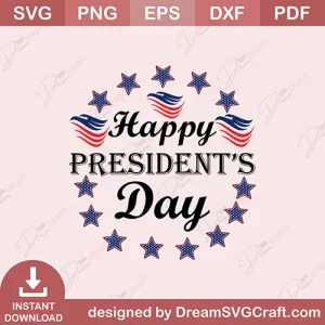 Happy Presidents Day SVG