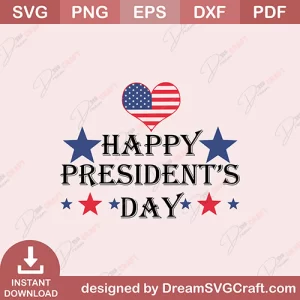Happy Presidents Day SVG