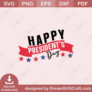 Happy Presidents Day SVG