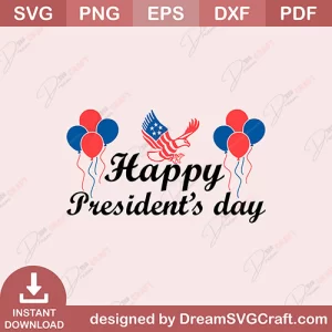 Happy Presidents Day SVG