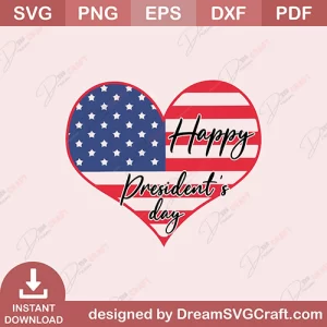 Happy Presidents Day SVG
