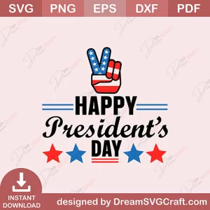 Happy Presidents Day SVG