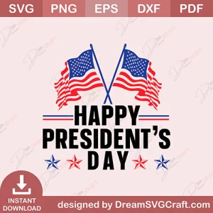 Happy Presidents Day SVG