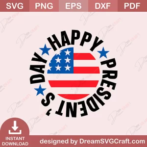 Happy Presidents Day SVG