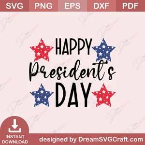 Happy Presidents Day SVG
