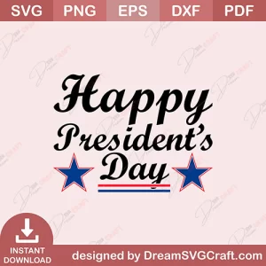 Happy Presidents Day SVG
