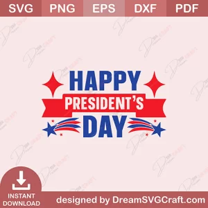 Happy Presidents Day SVG