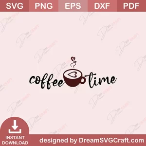 Coffee Time SVG