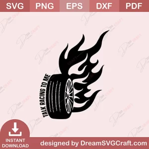 Talk Racing To Me SVG