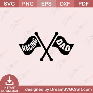 Racing Dad SVG