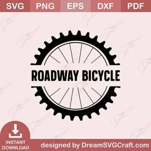 Roadway Bicycle SVG