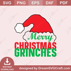 Merry Christmas Grinches SVG