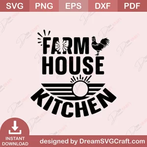 Farm House Kitchen SVG