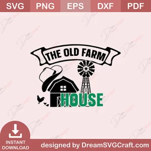 The Old Farm House SVG