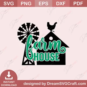 Farm House SVG
