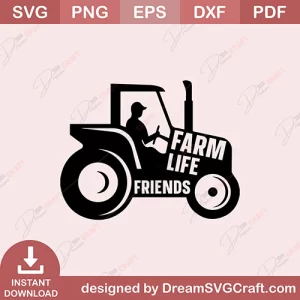 Farm Life Friends SVG