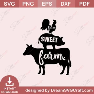 Farm Sweet Farm SVG