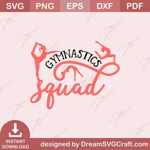Gymnastics Squad SVG