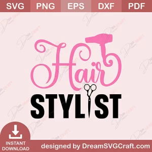 Hair Stylist SVG