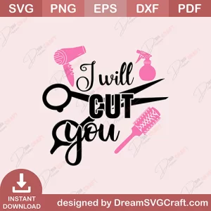 I Will Cut You SVG