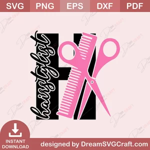 Hairstylist SVG