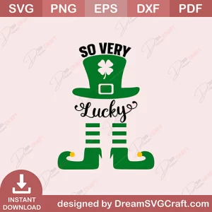 So Very Lucky SVG
