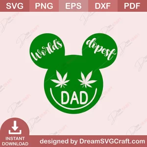 Worlds Dopest Dad SVG