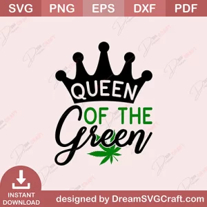 Queen Of The Green SVG