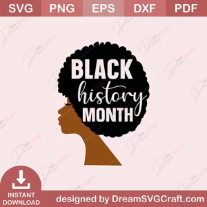 Black History Month SVG