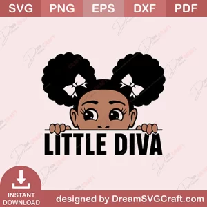 Little Diva SVG
