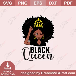 Black Queen SVG