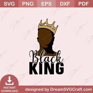 Black King SVG