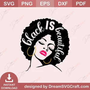 Black Is Beautiful SVG