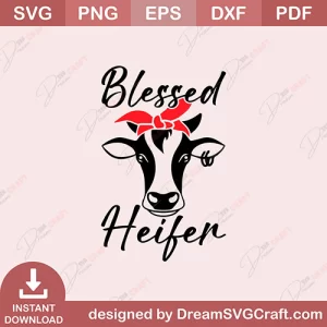 Blessed Heifer SVG