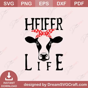 Heifer Life SVG