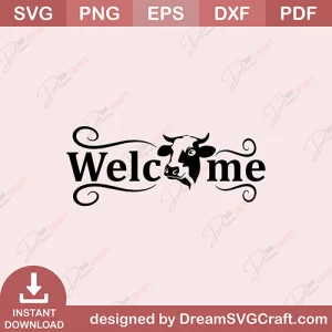 Welcome Heifer SVG