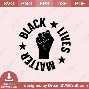 Black Lives Matter SVG