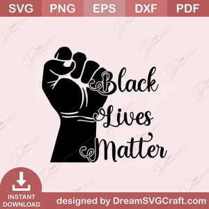 Black Lives Matter SVG
